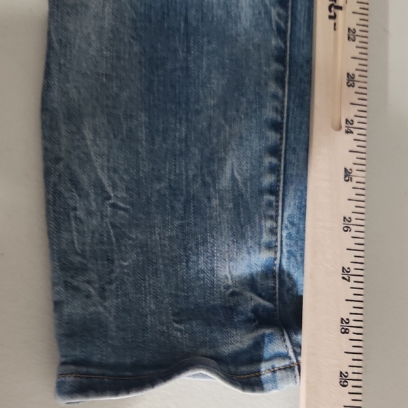 American Eagle Jeans Next Level Stretch Slim Blue Cropped Ankle Jeans 28 - Picture 10 of 13